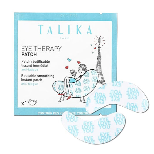 Talika Eye Therapy Patch - Instant Smoothing Under Eye Patches - For Dark Circles Puffiness & Tired Eyes - Reusable Under Eye Patch Skincare Eye Treatment-Velvo Beauty