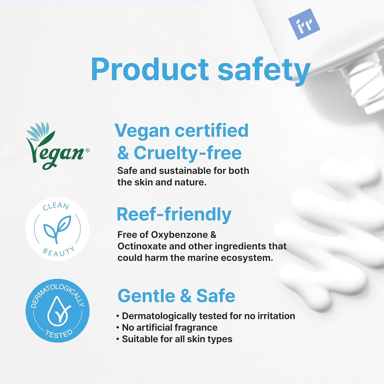 Face Republic Purity Sun Essence 50ml 1.69fl.oz. | SPF50+ Broad Spectrum UV Protection | No White Cast | Water Resistant | Vegan Certified, Reef Safe, Cruelty Free | Non-greasy | Korean Skin Care-Velvo Beauty