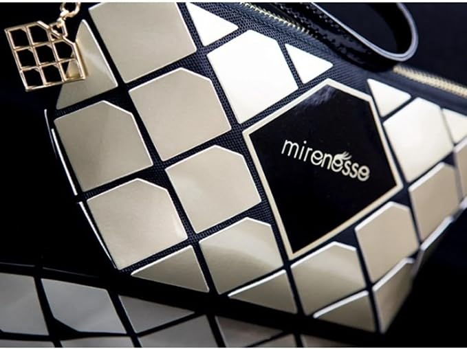 Mirenesse I'm Worth Gold N Diamonds Bag - Vegan-Velvo Beauty