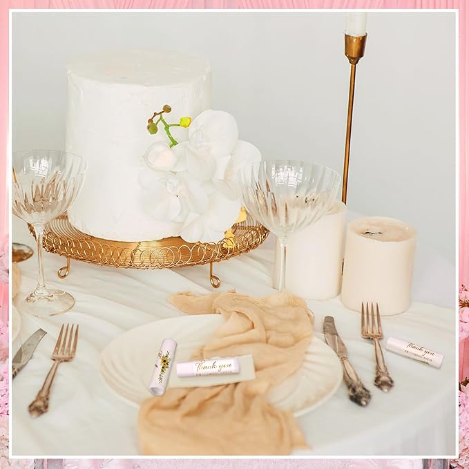 Dunzy 50 Pcs Thank You Gift Lip Balm Bulk Baby Shower Party Favors Bridal Shower Favor Lip Care with Assorted Fruit Flavors Thank You Lipstick for Guest Basket Gift Stuffer (Sunflower)-Velvo Beauty