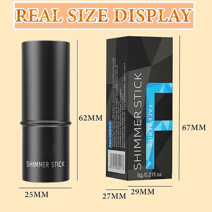 3 PCS Cream Contour Blush Stick,Long Lasting Waterproof Blush Stick for Cheeks&Lips Multipurpose Face Highlighting Concealing Cream,Shimmer Contour Stick Makeup for Women-Velvo Beauty