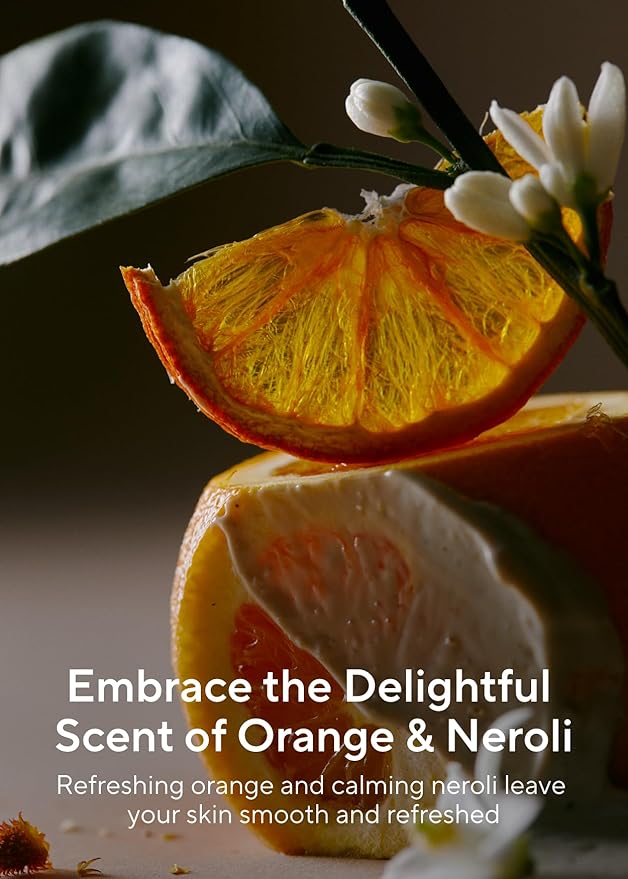 AROMATICA Glow Vita Goodnight Cream Orange & Neroli 3.1fl oz/90g - Night Cream Moisturizer For Face & Neck | Anti Aging Wrinkle Cream with Vitamin C, 5% Niacinamide-Velvo Beauty