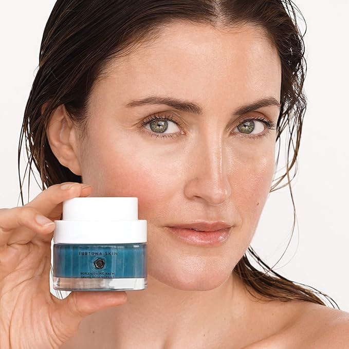 Furtuna Skin Olive Replenishing Balm - Intensive, Hydrating, Repair & Nourishment for Face, Neck, and Declotte - Organic and Vegan Ingredients, EWG Verified-Velvo Beauty