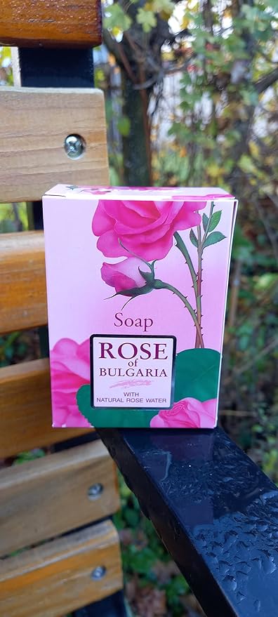 Gift set"Rose of Bulgaria" for WOMEN - HAIR SHAMPOO for Women, COSMETIC SOAP for Women, HAND CREAM with Rose Essential Oil and Rose Water-Velvo Beauty