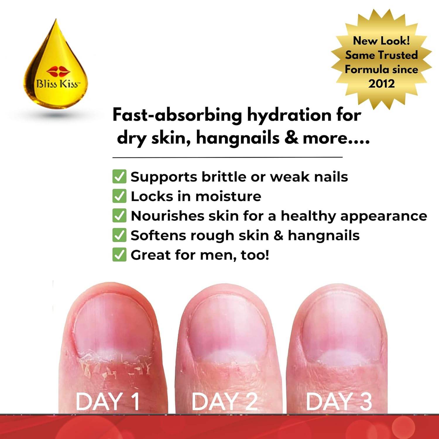 Bliss Kiss Simply Pure Dropper with Refillable Cuticle Squeeze Pen 3-Pack Kit (Fragrance Free, 3-Pens)-Velvo Beauty