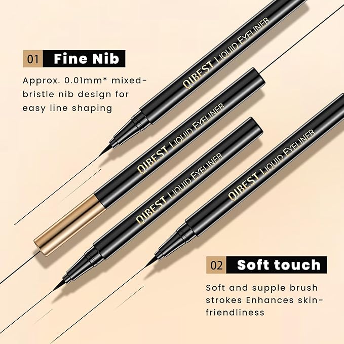 Jolilab 4 Pcs Eye Makeup set.Makeup kit includes lash serum,Mascara,Brow cream,Liquid eyeliner.Waterproof Smudgeproof Long Lasting.Gift Kit for Women Girls(4 Pcs Set)-Velvo Beauty