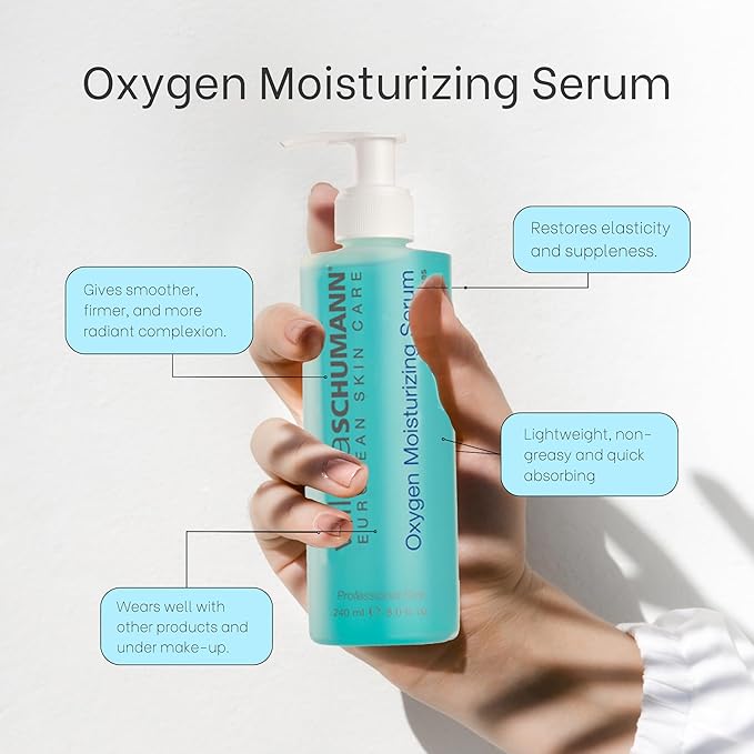 Oxygen Moisturizing Serum for Face, Hydrating Facial Serum, 8 oz-Velvo Beauty