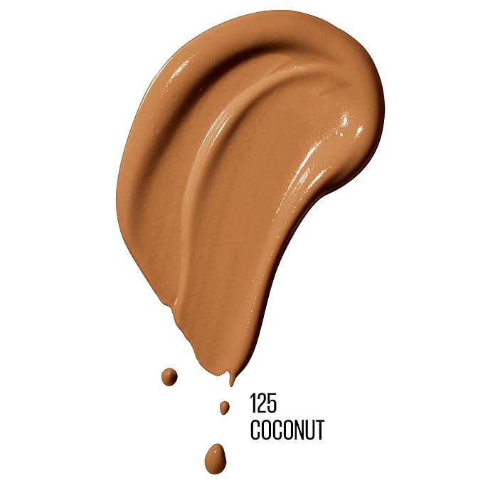 Maybelline Dream Radiant Liquid Medium Coverage Hydrating Makeup, Lightweight Liquid Foundation, Coconut, 1 Count-Velvo Beauty