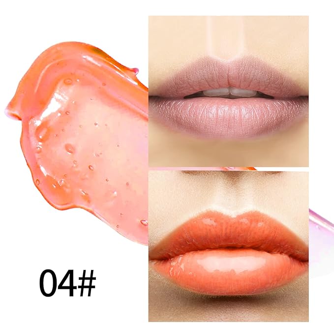 Boobeen Hydrating Lip Oil, Clear Lip Gloss Plumper, Lip Balm for Dry Cracked Lips,Long Lasting Lip Moisturizer Oil for Smoother Lip-Velvo Beauty
