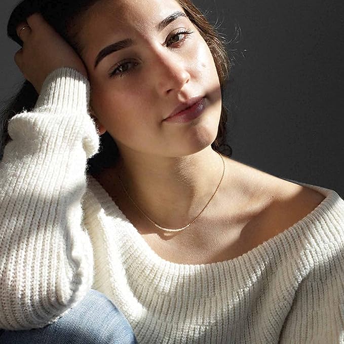 Boho Pearl Pendant Necklace Gold Pearl Bar Choker Necklace Bridal Pearl Chain Necklace Wedding Necklace Jewelry for Women and Teen Girls-Velvo Beauty