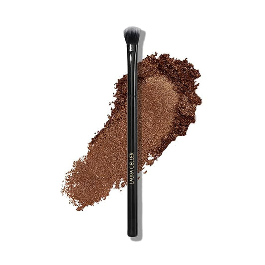 LAURA GELLER NEW YORK All-Over Eye Shadow Brush, Black Wooden Handle-Velvo Beauty