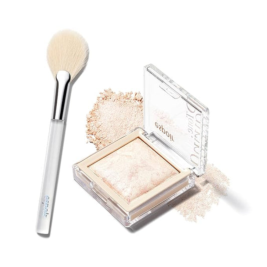 Espoir Tone Pairing Highlighter #Seashell │0.33 oz. (9.6 g)│Subtle Glitters for Daily make up │ 3 color Shades Going Well with Various Skin Tones │Sheering Makeup │ Korean Beauty Costmetics-Velvo Beauty