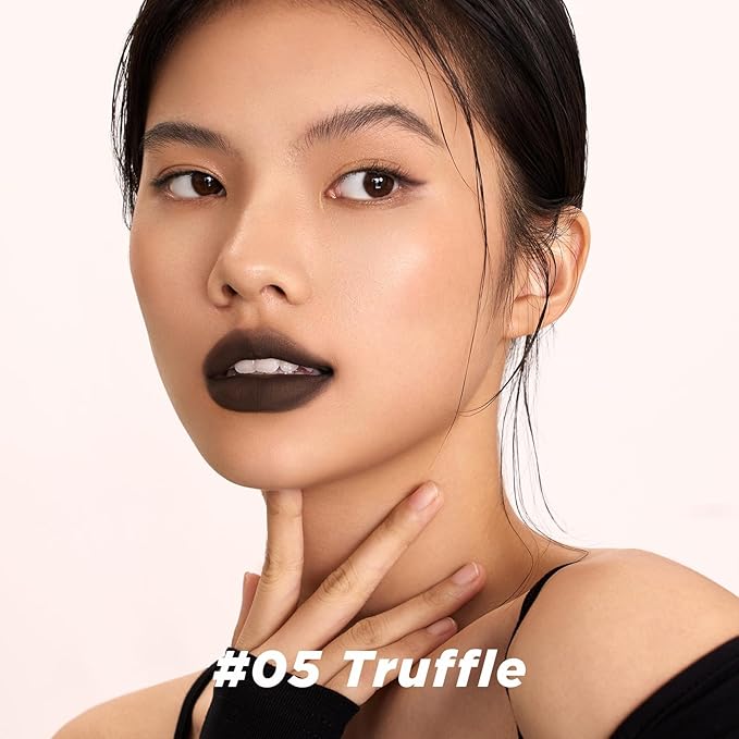 ITY Velvet Matte Finish Lip Stain-Mousse Textured Lip Clay, Red Shade, Conceals Lip Lines, Rich Pigment Lip Tint Lipsticks, 0.14 oz (4g) in Earthy, Truffle.-Velvo Beauty