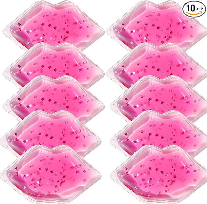 Eye Pad, Gel Eye Pad, Cooling Eye Pads, Gel Eye Mask,Gel Ice Pack, Cooling Ice Eye Masks, Hot Cold Eye Mask, Eye Ice Pack, Gel Eye Mask for Puffy Eyes, Migraine, Puffiness (10 pcs)-Velvo Beauty