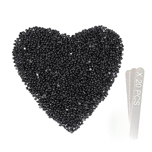 PURPLESKY Painless Wax Beads, 40oz Hard Wax Beads Bulk for Hair Removal, Bikini Wax for Nose Waxing for Leg, Underarm, Eyebrow, Salon Gift Waxness-Velvo Beauty