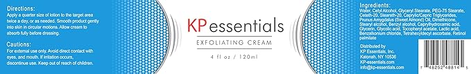 KP Essentials - Keratosis Pilaris Body Scrub and Exfoliator Cream Set - 10oz Exfoliating Set-Velvo Beauty