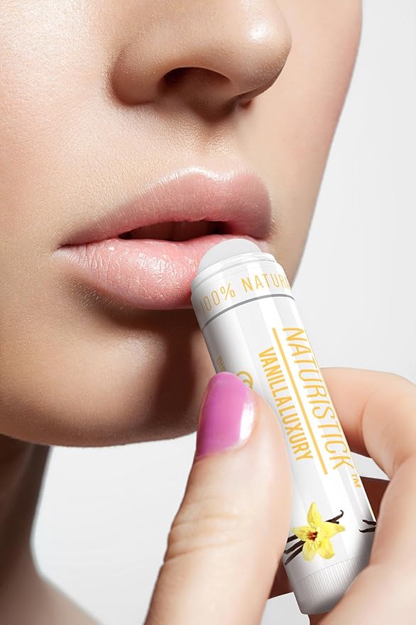 155-Pack Lip Balm in Bulk by Naturistick. Assorted Scents. 100% Natural Ingredients. Includes Display Fishbowl. Best Beeswax Chapstick for Dry, Chapped Lips. Made in USA-Velvo Beauty