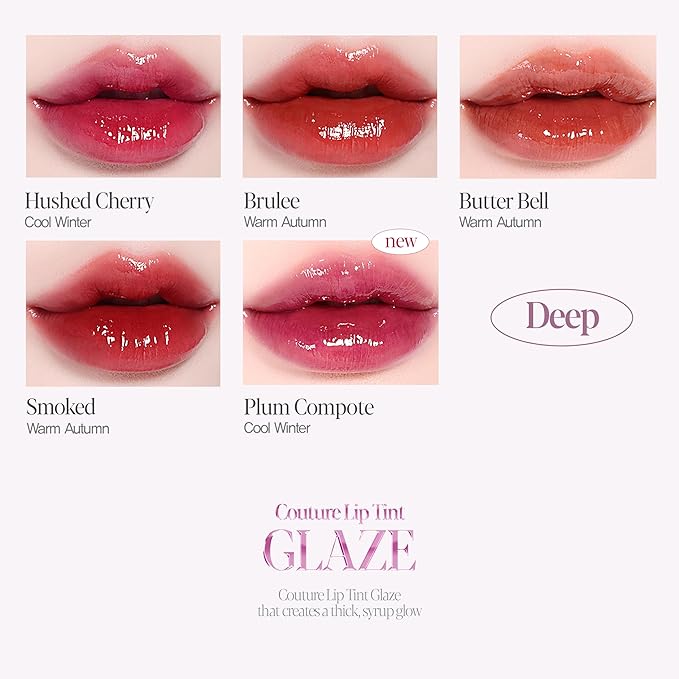 Espoir Couture Lip Tint Glaze #19 Berry Soda 0.14oz | Volumizing Lip Stain with Syrupy Shine | Long-Lasting & Vibrant Color for Radiant Lip Look | Moisturizing & Glossy Lip Tint | Korean Lip Makeup-Velvo Beauty