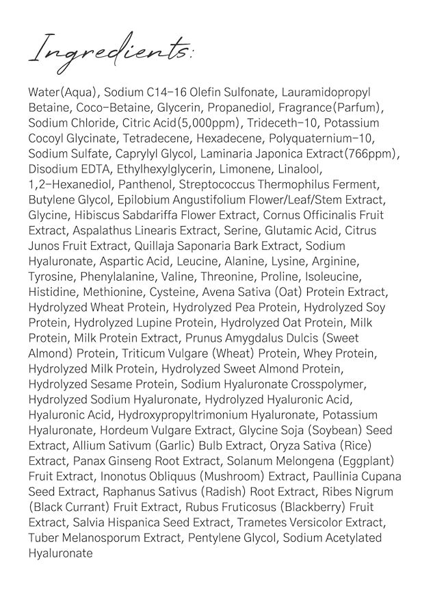 laferme Laminaria Shampoo with Organic Ingredient, Korean Clarifying Shampoo, Hydrating for Dry Hair, Strengthening for Weak Hair, Sulfate & Paraben-Free, for Women & Men,16.9 FL. OZ, Pear & Freesia-Velvo Beauty