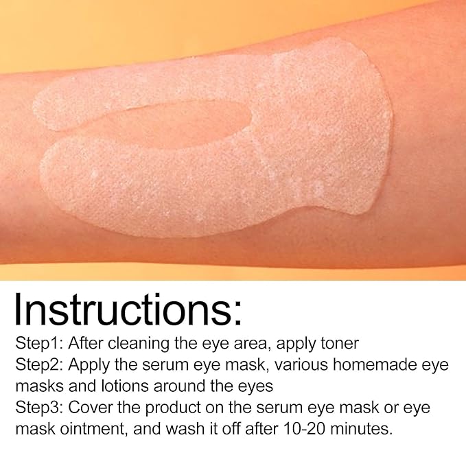 Sonew DIY Beauty Salon Eye Mask, 800pcs, Ultra-Thin, Plant Fibers, Moisturizing, Unisex, Pads, Sheet-Velvo Beauty