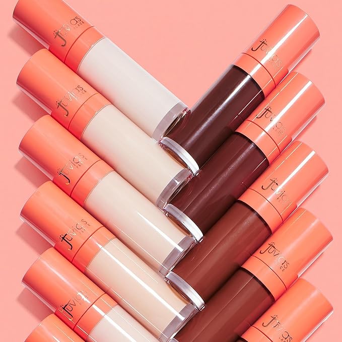 Juvia's Place I Am Magic Travel Size Liquid Concealer - Full Coverage Concealer, Hydrating Concealer, Waterproof Concealer Makeup, Long Wear Concealer J14 (Tan with Warm Undertone/0.11 fl oz)-Velvo Beauty