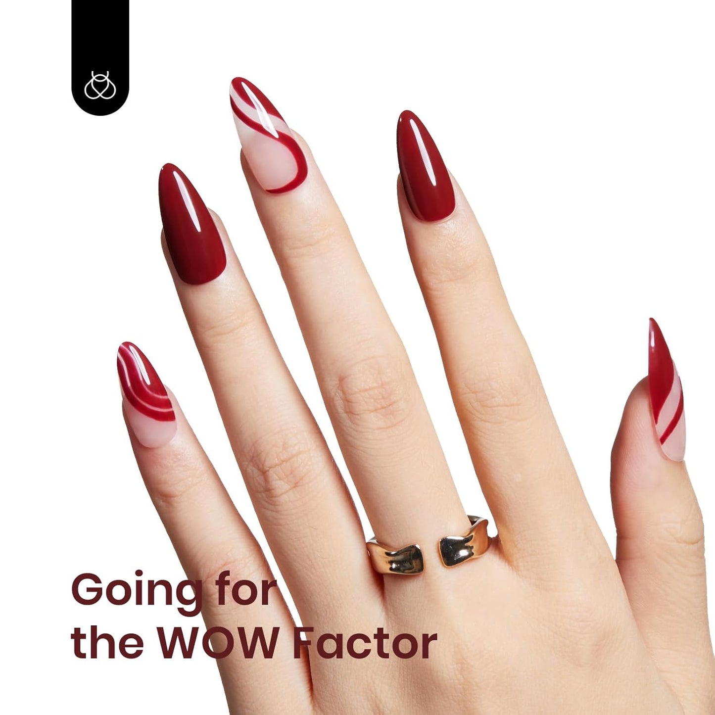 Beetles Red Gel Polish, Burgundy Red Fall Color Gel Nail Polish Soak Off UV Lamp Wine Red Nail Polish, Home Salon DIY Design Art Manicure Gift for Women, 1Pcs 15ml-Velvo Beauty