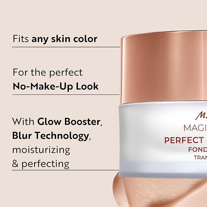 M. Asam Magic Finish Perfect Me Primer (1.01 Fl Oz) - Make-Up Hydrating Face Foundation Primer For A Flawless Skin, Ideal For Touch Ups, With Blurring Effect, Matches Various Skin Tones-Velvo Beauty