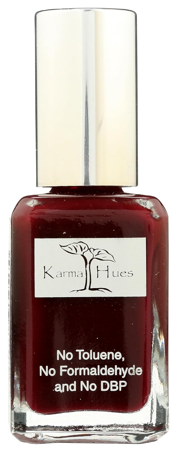 Karma Organic Natural Nail Polish-Non-Toxic Nail Art, Vegan and Cruelty-Free Nail Paint (FRENCH KISS)-Velvo Beauty