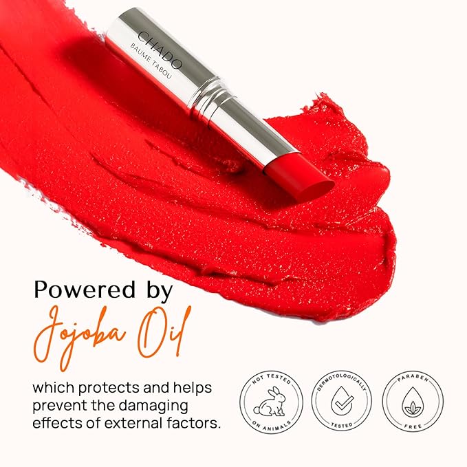 Cosmetics Baume Tabou Tinted Lip Balm, Red-Velvo Beauty