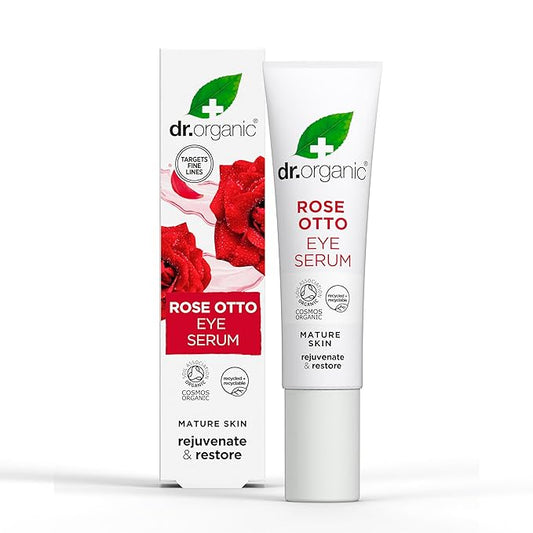 Organic Doctor Rose Otto Eye Serum, 0.5 Fluid Ounce-Velvo Beauty