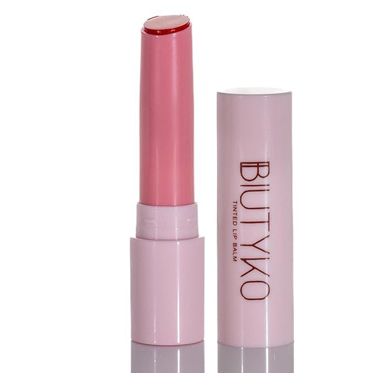 Lip Balm Hydrating for Dry and Chapped Lips Tinted Subtle Color Non-Sticky Juicy Finish | Coral-Velvo Beauty