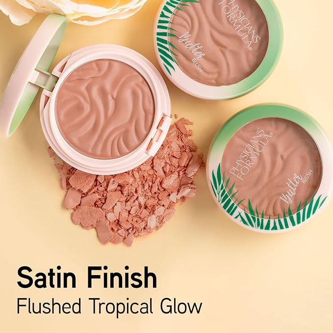 Physicians Formula Murumuru Butter Blush Vintage Rouge, Dermatologist Approved, Vegan-Velvo Beauty