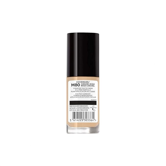 COVERGIRL TruBlend Matte Made Liquid Foundation, Caramel Beige (Pack of 3)-Velvo Beauty