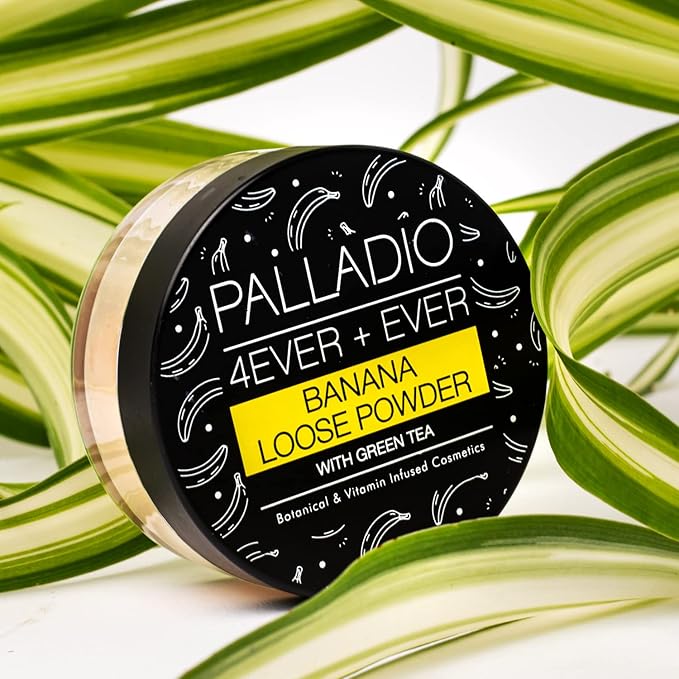 Palladio 4 Ever+Ever Mattifying Loose Setting Powder (Banana Powder)-Velvo Beauty