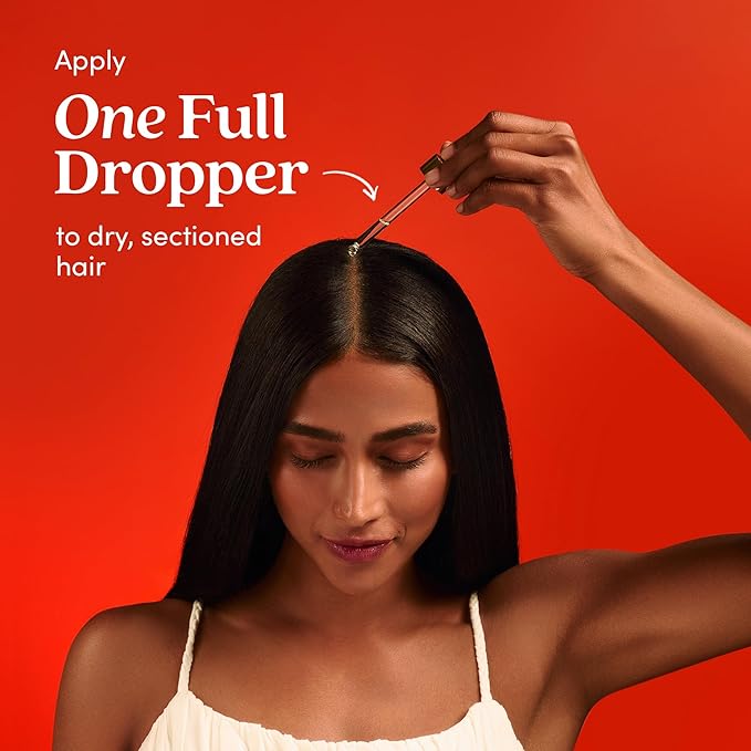 Fable and Mane Hair Oil - HoliRoots Strengthening Serum for Damaged, Frizzy Hair with Ashwagandha, Castor Oil & Scalp Treatment - 1.8FL oz-Velvo Beauty