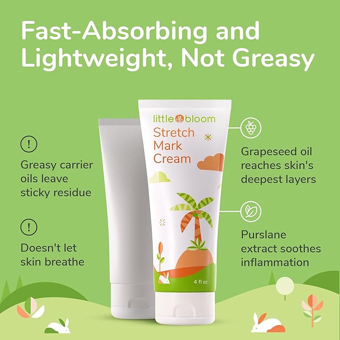 Stretch Mark Cream for Pregnancy w/ Shea Butter, Vitamin C & E - Stretch Mark Cream for Pregnancy, Belly Butter for Pregnancy, Stretch Mark Treatment, Pregnancy Lotion for Belly, Stretch Marks Removal-Velvo Beauty