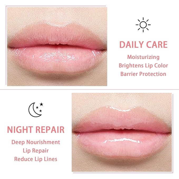 3 Pcs Bee Lip Balm Honey Pot, Coconut Watermelon Apple Lime Lip Mask Overnight, Moisturizing Lip Sleeping Mask, Hydrate Repair Prevent Dry Cracked Lip Exfoliator (Coconut +Watermelon+Apple Lime)-Velvo Beauty