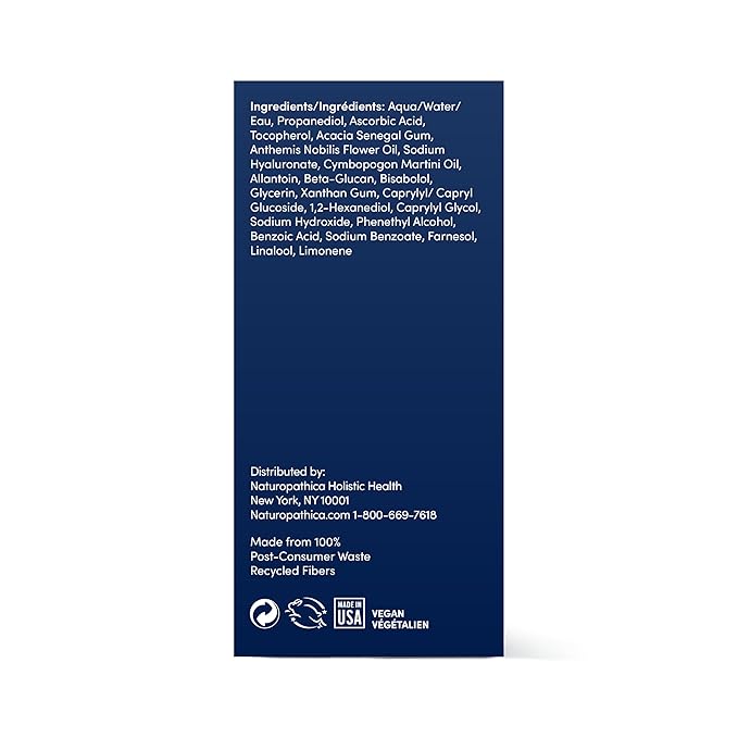 Naturopathica Vitamin C15 Wrinkle Remedy Serum for Face, Moisturizing Serum with Hyaluronic Acid, Anti-Aging Face Serum for Men and Women, 1.18 fl oz-Velvo Beauty