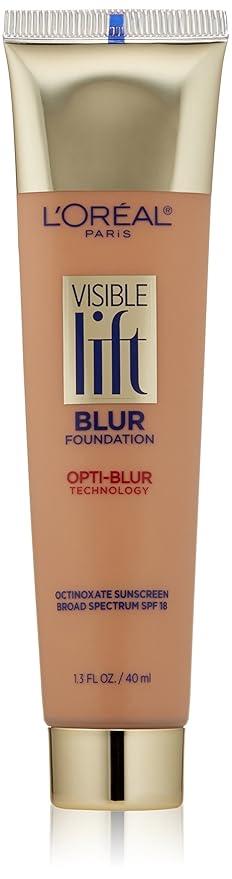 L'oreal Paris Visible Lift Blur Foundation, 205 Natural Buff, 1.3 Fluid Ounce-Velvo Beauty