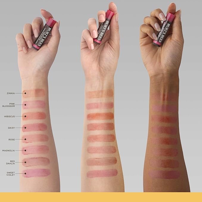 Burt's Bees 100% Natural Tinted Lip Balm, Sweet Violet with Shea Butter & Botanical Waxes - 1 Tube-Velvo Beauty