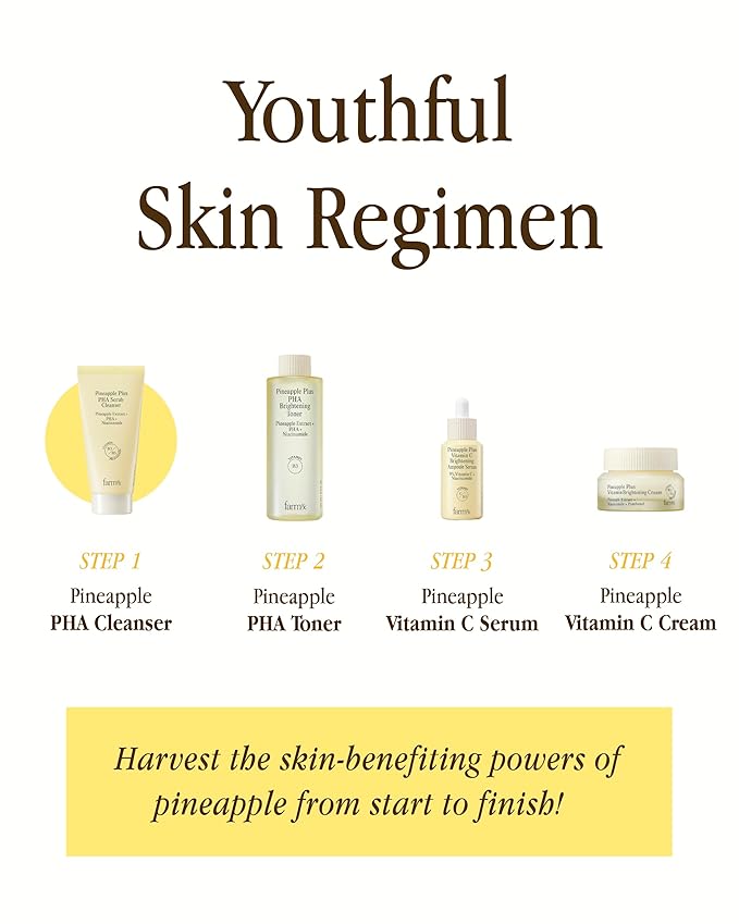 Farm Rx Pineapple Plus PHA Scrub Cleanser (6.7fl oz) - Gently Exfoliating Face Wash for Smooth, Bright Skin. Korean Skin Care. PHA, Niacinamide, Panthenol.-Velvo Beauty