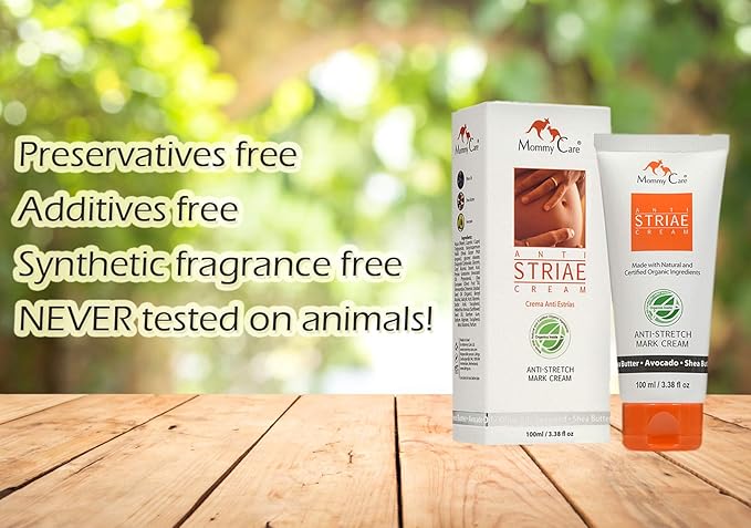 Stretch Mark Remover for Pregnancy, Anti Striae - Anti Stretch Marks, All Natural Organic Maternity Stretch Mark Prevention Lotion with Shea Butter Avocado and Olive Oil-Velvo Beauty