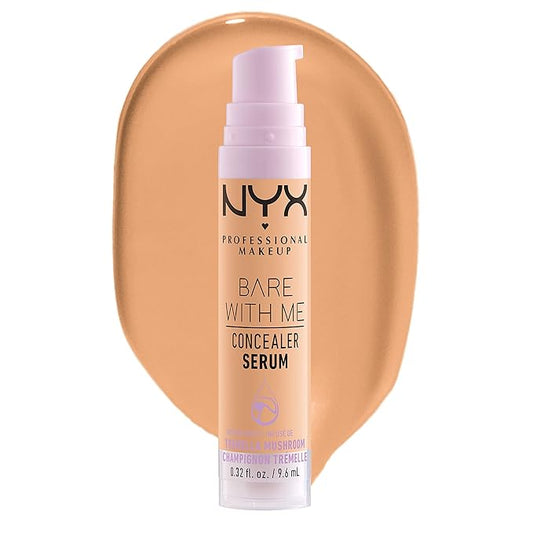 NYX PROFESSIONAL MAKEUP Bare With Me Concealer Serum, Up To 24Hr Hydration - Tan-Velvo Beauty