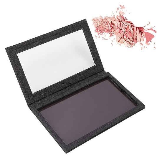 Empty Magnetic Palette, Professional Magnetic Palette Eyeshadow Lipstick Storage DIY Empty Makeup Display Pans Portable Makeup Palette For Travel Home and Daily Use, 8.07 x 4.88in-Velvo Beauty