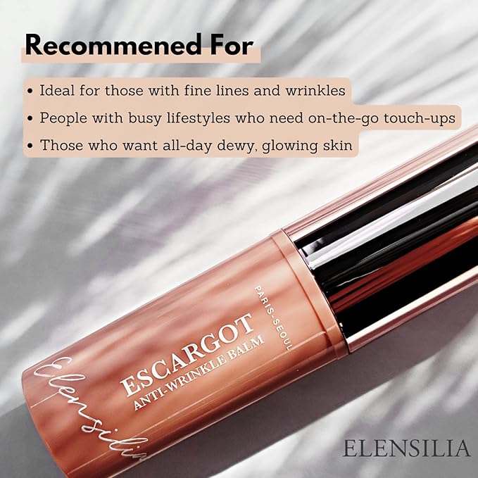 Snail Filtrate Anti-Wrinkle Multi Balm Stick (2EA) I All-In-One Wrinkle Free Balm, Instant Natural Glow Care For Neck, Under Eye Bags, Lips I Hydrating Moisturizer For Skin Care-Velvo Beauty