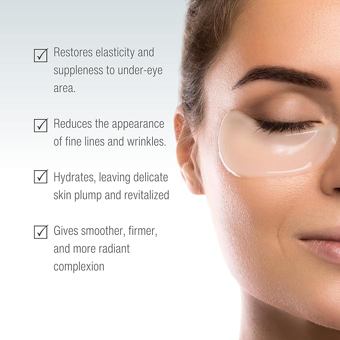 Collagen Under Eye Patches, Dark Circle & Wrinkles Under Eye Mask, Pack of 10-Velvo Beauty