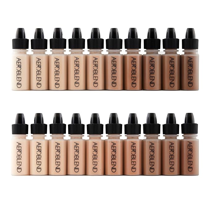 Airbrush Makeup Mini Sets (Pro Foundation Mini 20)-Velvo Beauty