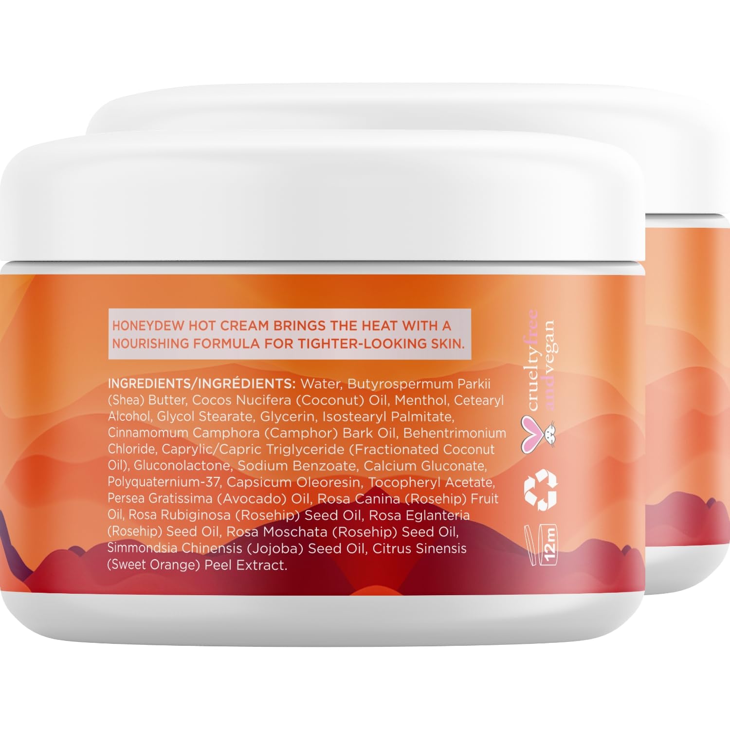 Premium Hot Cream Sweat Enhancer - Firming Body Lotion for Women and Men and Body Sculpting Cellulite Workout Cream - Ultra Moisturizing Invigorating Body Firming Cream with Natural Oils - 2 Pack-Velvo Beauty