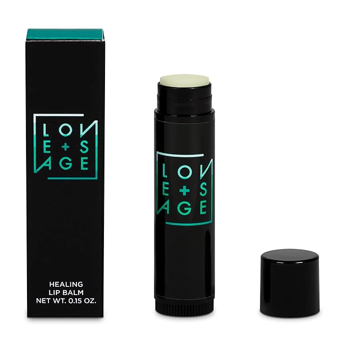 Love + Sage Mint Condition Lip Balm (Eucalyptus/Mint)-Velvo Beauty