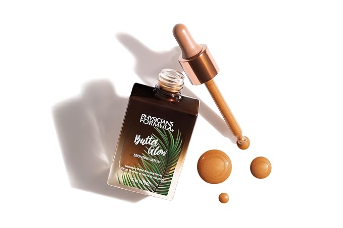 Physicians Formula Butter Glow Bronzing Serum, Innovative & Nourishing Skincare Bronzing Drops for Radiant, Natural Sunkissed Complexion - Sunkissed Glow-Velvo Beauty